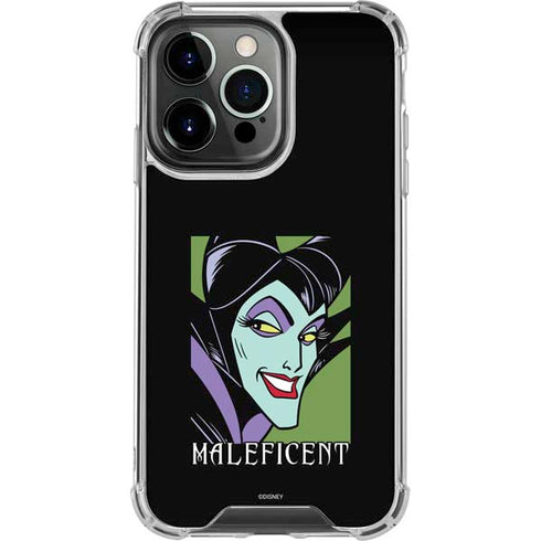 Disney Villains Maleficent iPhone 16 Pro Clear Case
